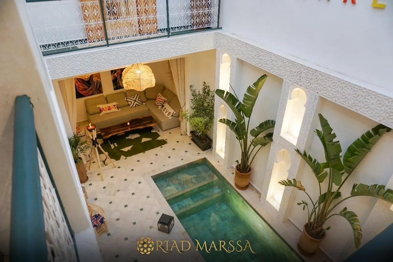 Riad Marssa, Prive Zen Avec Belle Piscine Dans La Medina Marakeş 0*,
